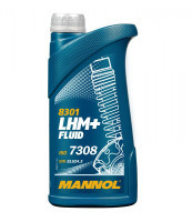 Жидкость ГУР MANNOL Hydraulik LHM Fluid зеленая, 1л.
