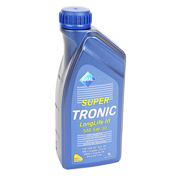 Масло мотор. 5W30 Aral SuperTronic LongLife III (1л)