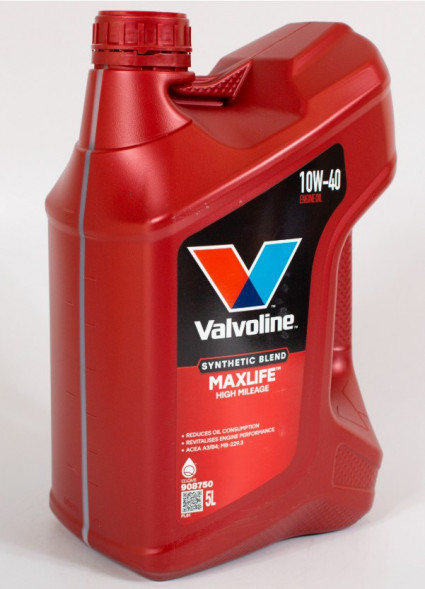 Масло мотор. 10W40 Valvoline MAXLIFE SN/CF A3/B4 пластик (5 л.) 1*4 шт.