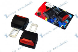 Заглушка ремня безопасности с крепежом под ремень (2шт)