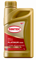 Масло мотор. 10W40 SINTEC PLATINUM 7000  A3/B4  SN/CF   (1л) 1*12шт