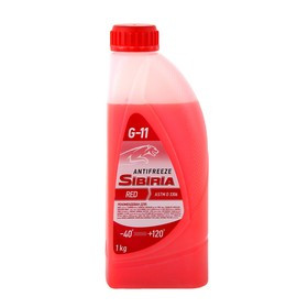 Антифриз A-40 SIBIRIA G-11 (КРАСНЫЙ) 1кг (1*12шт)