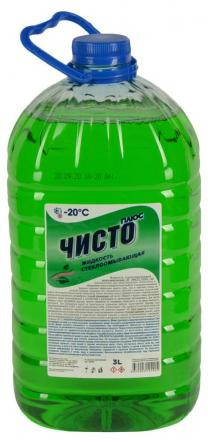 Омыватель стекол &quot;Чисто Плюс -10 С&quot; 3л ПЭТ