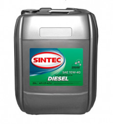 Масло мотор. 10W40  SINTEC Diesel SAE API CF-4/CF/SJ  (20л)