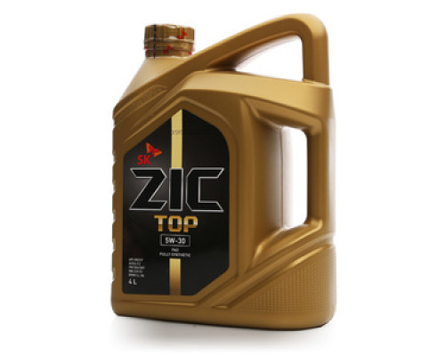 Масло мотор.  5W30 ZIC TOP LS пластик (4 л.) 1*4 шт.