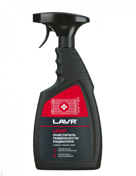 Ln2031  Очиститель радиатора, LAVR  Light, 500 мл (12шт)