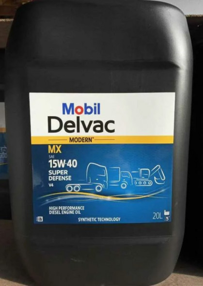 Масло мотор. 15W40 Mobil Delvac Modern Super Defense (20л) пластик