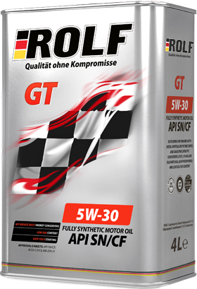 АКЦИЯ Масло мотор.  5W30 ROLF GT C3 SN/CF Акция 4л по цене 3л  (4л) 1*4шт