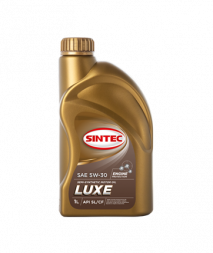 Масло мотор. SINTEC LUXE SAE 5W30 API SL/CF 1л (1*12шт)