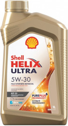 Масло мотор. 5W30 Shell Helix Ultra API SL/CF ACEA A3/B4 пластик (1 л.) 1*12 шт.