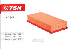 91248 Фильтр TSN воздушный CITROEN AX BX C5 C8 Evasion (Synergie) Jumpy I