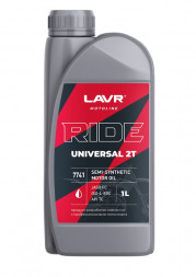 Ln7741 Масло мотор. 2Т FC LAVR MOTO RIDE UNIVERSAL, (1 л) 1*16 шт