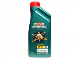 Масло мотор.  5W30 Castrol Magnatec А5 SN пластик (1 л.) 1*12 шт. (Ford)