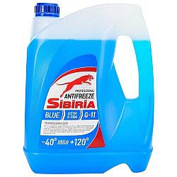 Антифриз A-40 SIBIRIA G-11 (СИНИЙ)10кг (1*2шт)