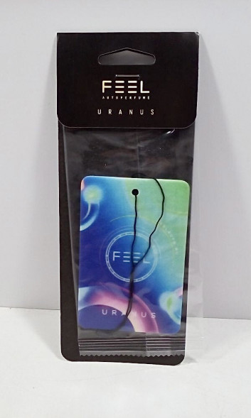 Освежитель воздуха &quot;FEEL&quot;  URANUS подвесной картон