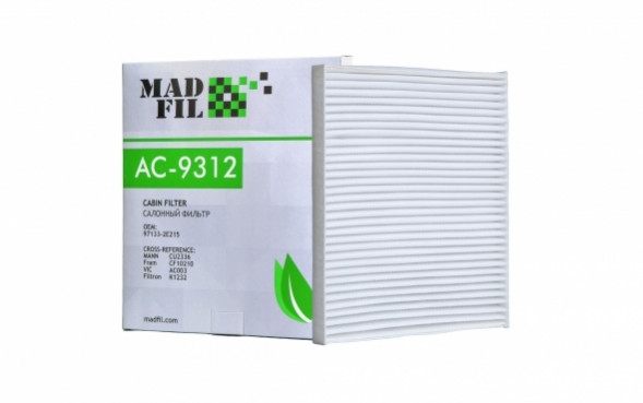MADFIL Салонный фильтр, 97133-2E215