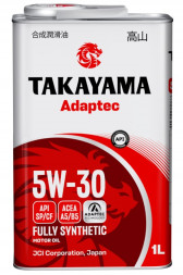 Масло мотор.  5W30 TAKAYAMA  Adaptec A5/B5 SP/CF  1л (1*12шт)