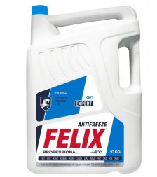 Антифриз FELIX EXPERT, синий G11 в п/э кан.10кг (2шт)