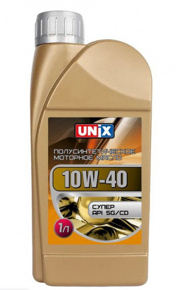 Масло мотор. 10w40 UNIX SG/CD   1л