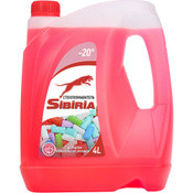 Зимний омыватель стекол SIBIRIA" -20С Бабл Гам 4 л 1*3