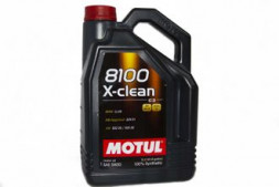 Масло мотор. MOTUL  5W30 8100 X-CLEAN (1л) 1*12 шт.