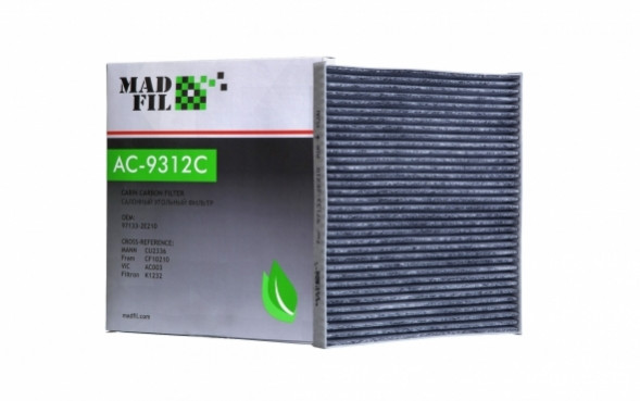 MADFIL Салонный фильтр, 971332E210 угольный