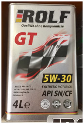 Масло мотор. ROLF GT C3 SAE 5W30 API SN/CF  20л