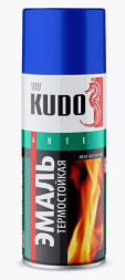 KUDO Эмаль Термостойкая Синяя 5004 (1*12шт)