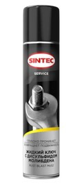 Sintec Жидкий ключ Rust Blast MoS2 400мл (аэрозоль) 1*12шт