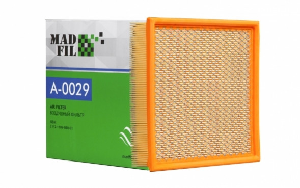 MADFIL Фильтр воздушный, 02 11 296 20 ВАЗ 2108-12 (40шт)