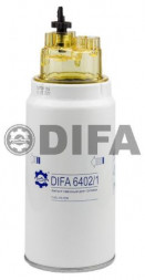 Фильтр топливный грубой очистки (с колбой) DIFA 6402/1