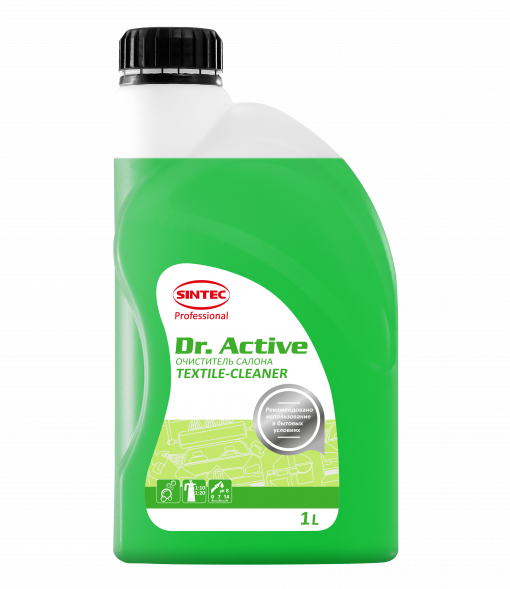 Sintec Очиститель салона Dr.Active &quot;Textile сleaner&quot; 1л (1*12шт)