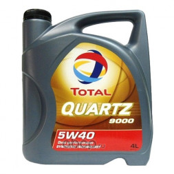 Масло мотор.  5W40 TOTAL QUARTZ 9000 API SN/CF ACEA A3/B4 пластик (4 л.) 1*3 шт.