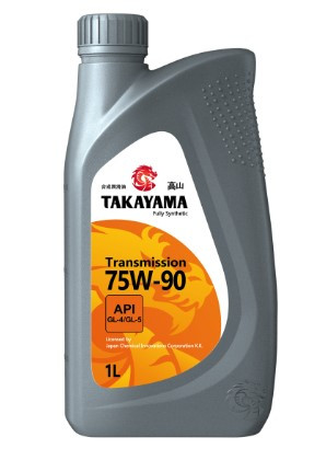 Масло трансм. 75W90 TAKAYAMA Transmission GL-4/GL-5  (1л) 1*12шт