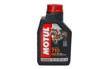 Масло мотор. MOTUL 710 2Т (1л.) (1*12)