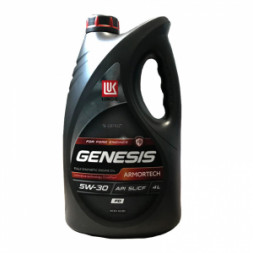 Масло мотор.  5W30 ЛУКОЙЛ GENESIS ARMORTECH FD  SL/CF  (4л) 1*4шт