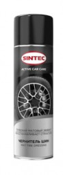 Sintec Чернитель шин матовый Deep Black Rubber Mat 650мл (аэрозоль) (ПТ) 1*12шт