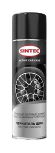Sintec Чернитель шин матовый Deep Black Rubber Mat 650мл (аэрозоль) (ПТ) 1*12шт