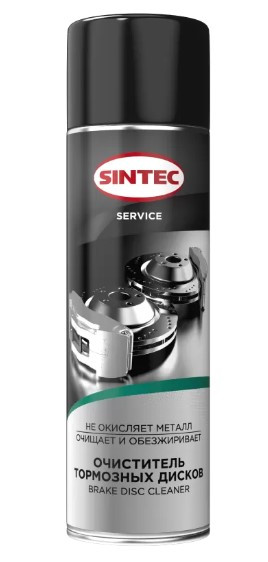 Sintec Очиститель тормозных дисков Clean Brake 1000мл (аэрозоль) 1*12шт
