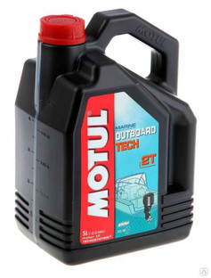 Масло мотор. MOTUL OUTBOARD TECH 2T (5л.) (1*4)