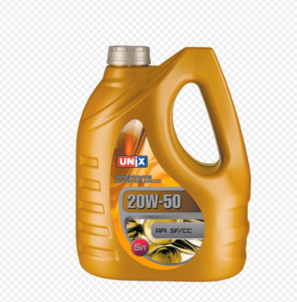 Масло мотор. 20w50 UNIX SF/CC (минер.)   5л