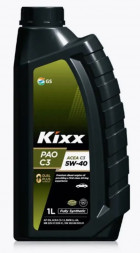 Масло мотор.  5W40 Kixx PAO SN C3  пластик (1 л.) 1*12 шт.