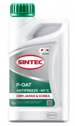 Антифриз A-40 Sintec OEM Japan&amp;Korea P-OAT green (зеленый) 1кг (1*12шт)