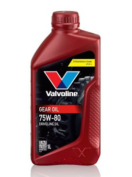 Масло трансм. 75W80 Valvoline GEAR OIL GL-3/4 пластик (1 л.) 1*12 шт.