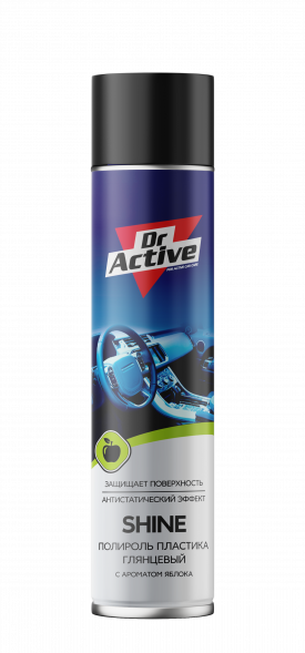 Sintec Полироль пластика салона Dr.Active &quot;Яблоко&quot; 400мл (1*12шт)