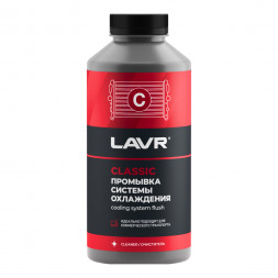 Ln1104 Промывка системы охлаждения Классическая для коммерческого транспорта, LAVR 980 мл (12шт)