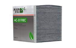 MADFIL Салонный фильтр, 6R0 819 653 угольный