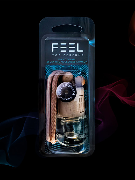 Освежитель воздуха &quot;FEEL&quot; TOP PERFUME по мотивам Escentric Molecules atomium (блистер с тестером аро