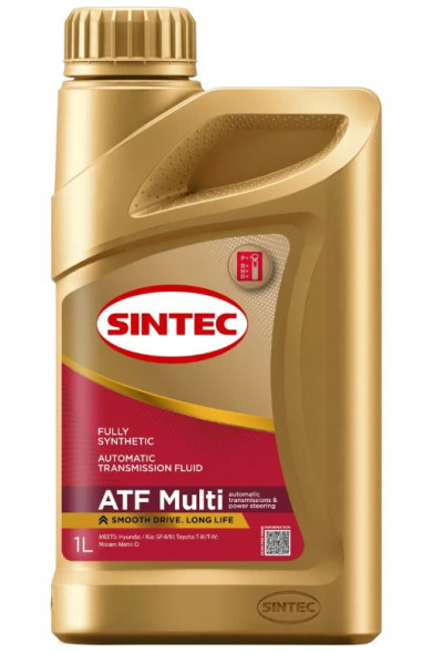 Масло трансм.  ATF  Multi SINTEC  (1л) 1*12шт