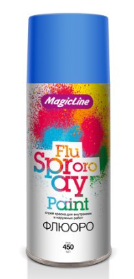 1090 Краска синяя флюоресцентная (265 г.) 1*12 шт.